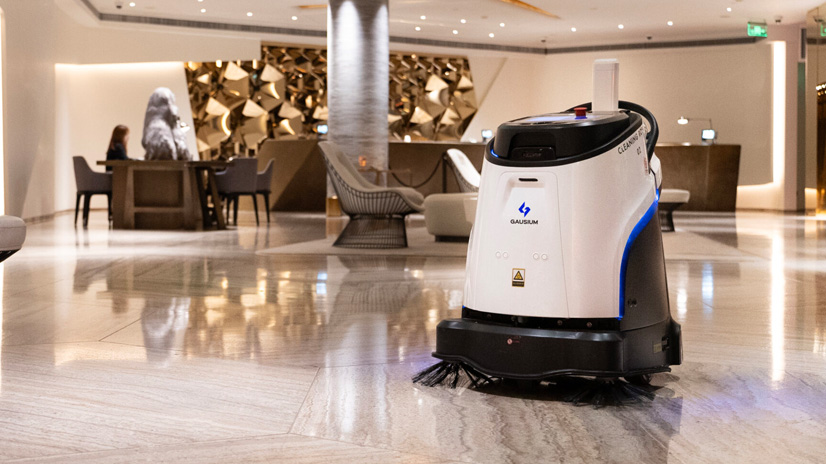 Čistilni roboti za hotelirstvo